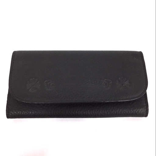 正規品 CHROME HEARTS 星 レザー メガネ ケース クロムハーツ CHROME