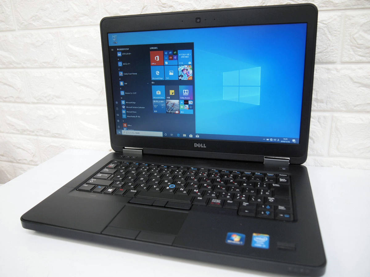 美品 DELL LATITUDE E5440 《 Core i3-4010U 1.7GHz / 4GB / HDD 320GB 