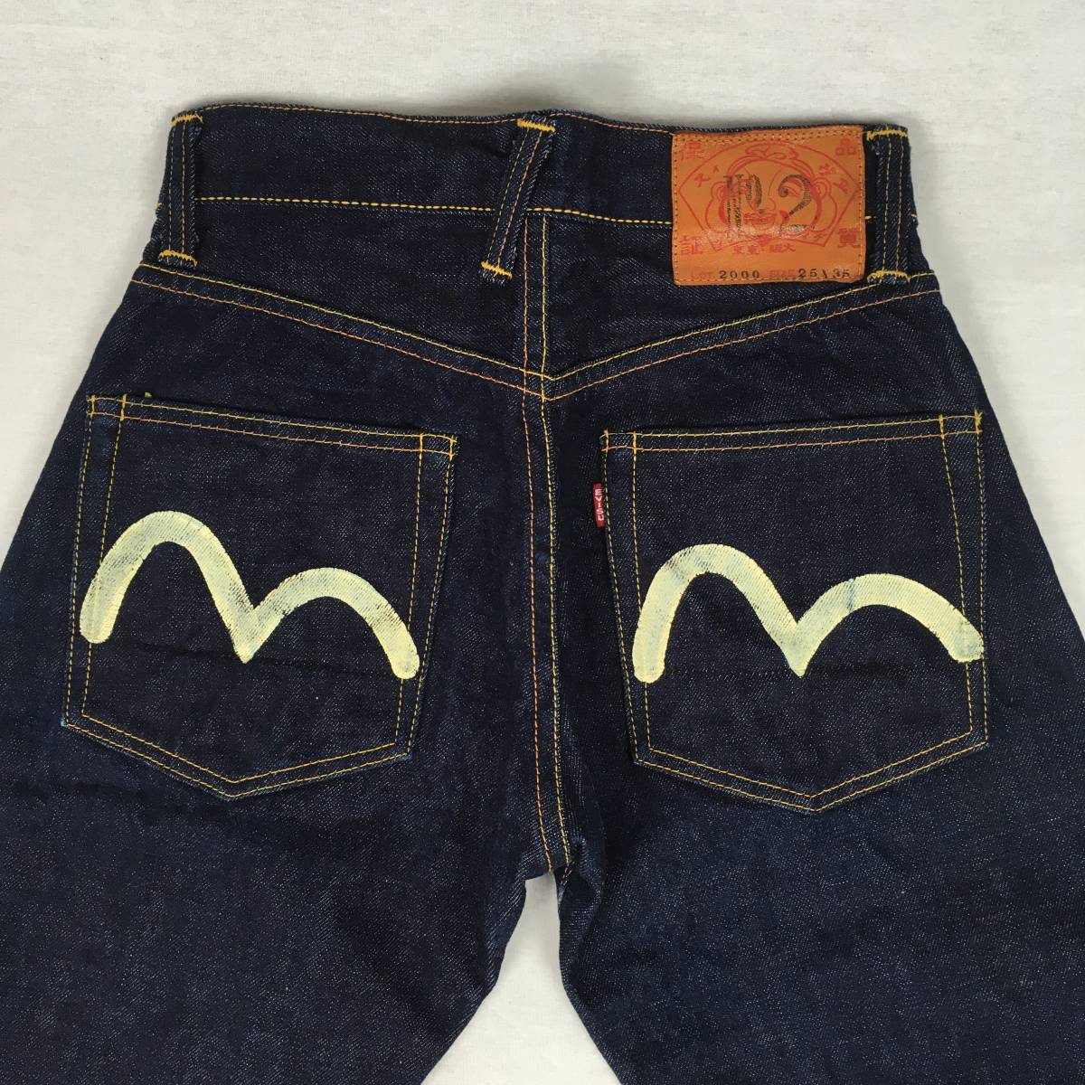 美品】EVISU エヴィス Lot2000 No2 ジーンズ 日本製 W25 L35 パンツ 