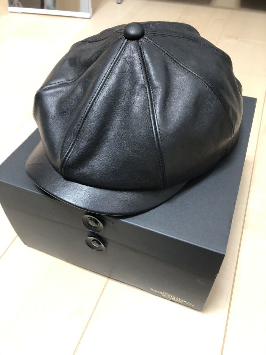 Calee Supply レザーキャスケット Lサイズ キャリー ハンチング CALEE