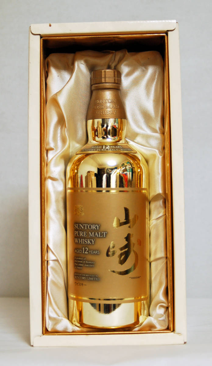 サントリー 山崎 12年 限定ゴールドボトル 750ml 43% の入札履歴