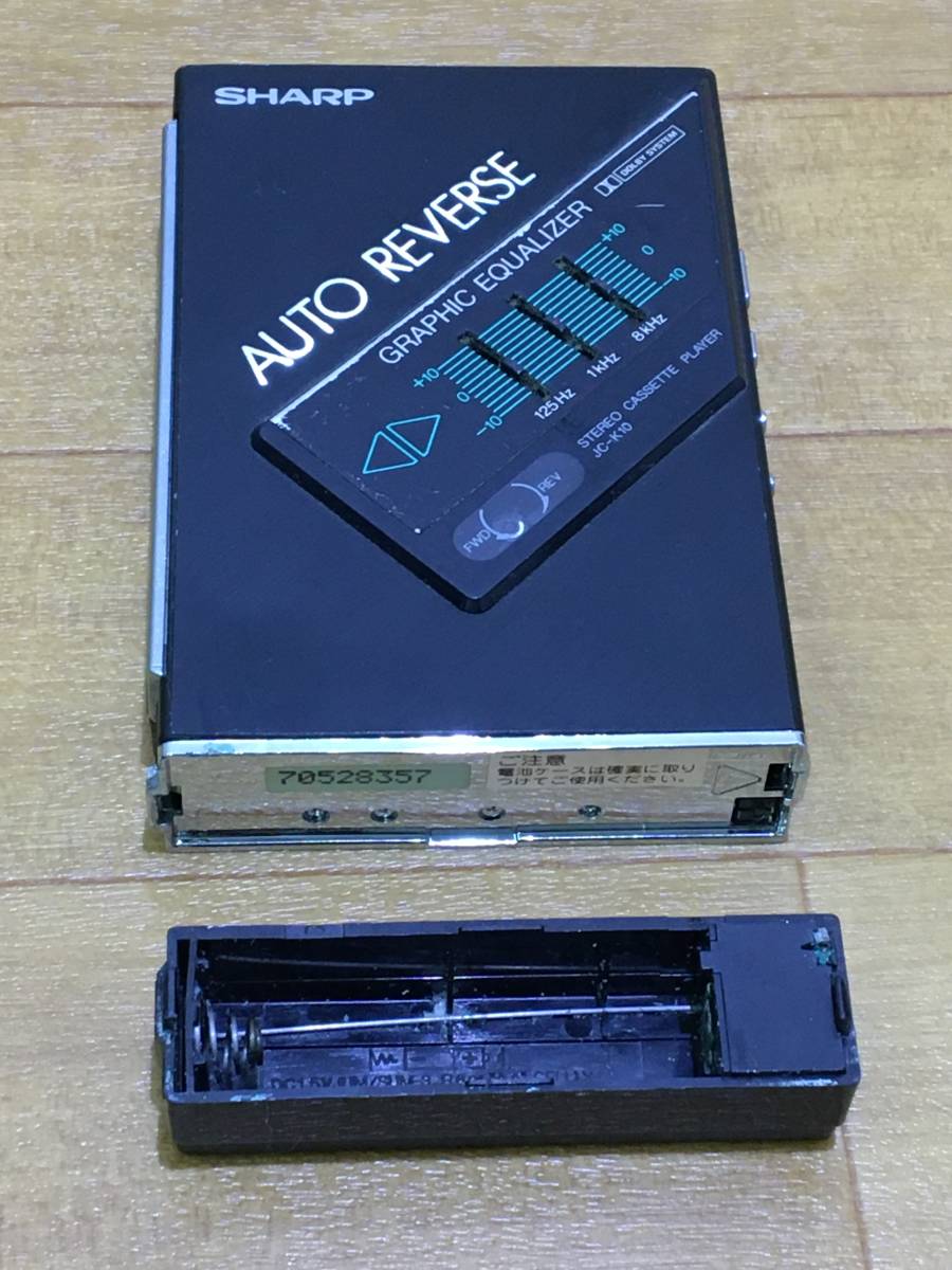 シャープ SHARP JC-K10 ポータルカセットプレーヤー 現状品 シャープ
