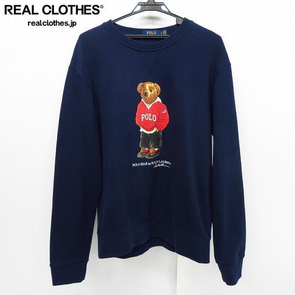 ☆POLO RALPH LAUREN/ポロラルフローレン ポロベア スウェット トレーナー/L /060