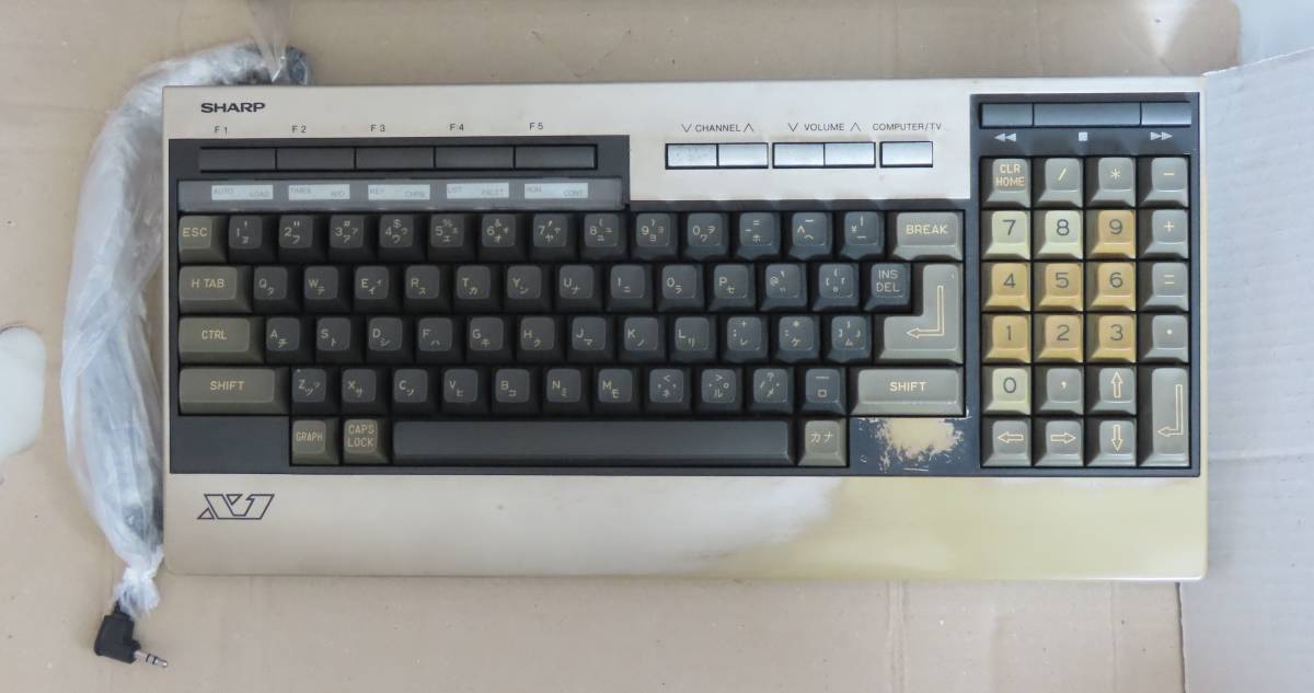 SHARP X1シリーズCZ プリンターキーボード拡張ボックスレコーダー