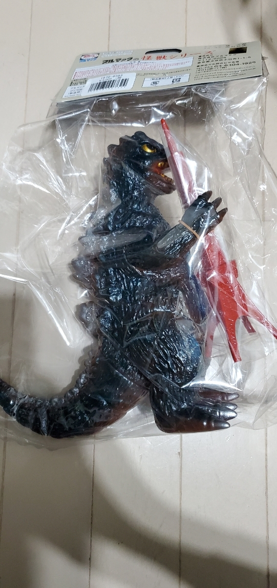 墓場の画廊限定 ブルマァク 怪獣シリーズ ゴジラ50 ソフビ 東京タワー