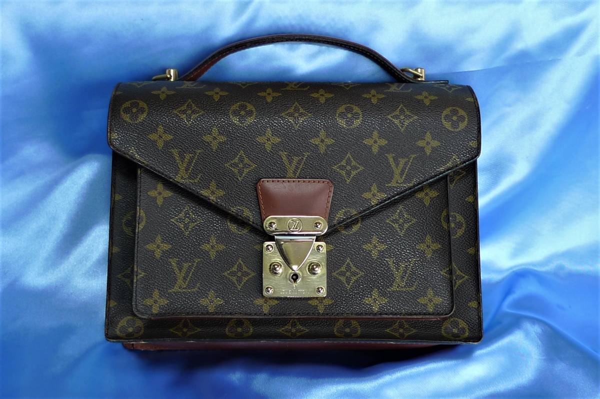 モノグラム モンソー ルイヴィトン ショルダーバッグ VUITTON／ルイ 