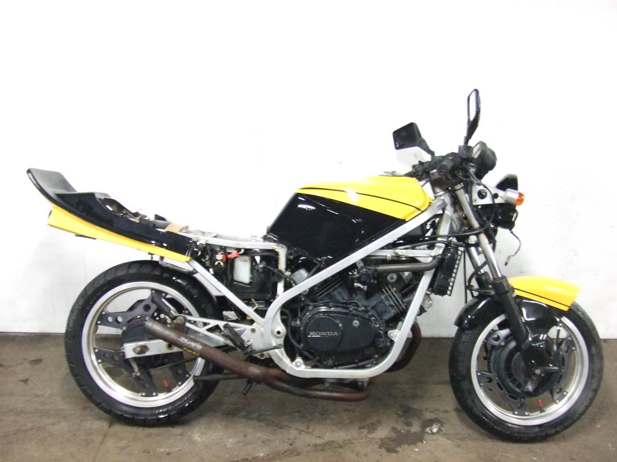 ホンダ MC08 VT250 レストアベース Yahoo!オークション VT250FC 始動 