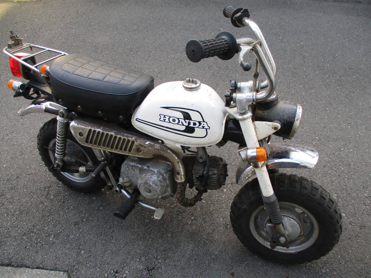 ホンダ モンキー Z50J レストアベース 4L Yahoo!オークション - 取りに