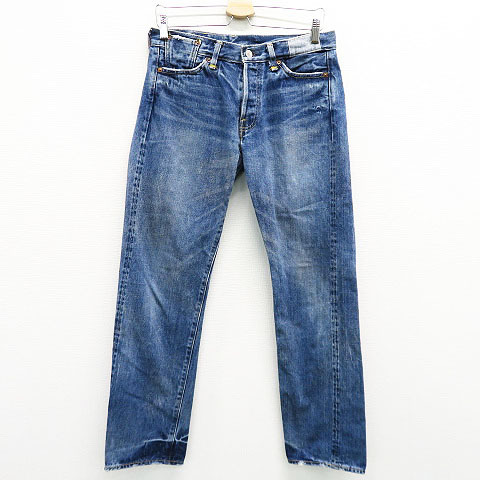 人気SALE，得価 LVC リーバイス ビンテージ クロージング 66501 501XX ダブルネーム デニムパンツ ブルー系 W31 L34 240001308733 メンズ(W31)｜売買されたオークション情報、yahooの商品情報をアーカイブ公開 - オーク W31