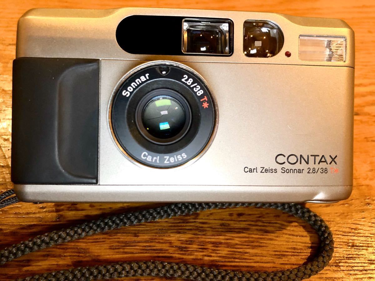 T2 CONTAX チタンクローム コンタックス Sonnar Zeiss Carl Contax 美 
