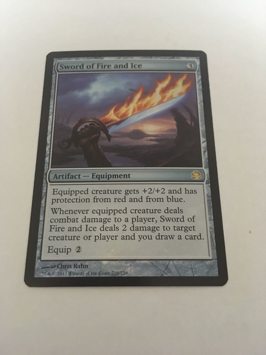 MTG/火と氷の剣/Sword of Fire and Ice/英/FOIL/MMA ・ 【公式通販】