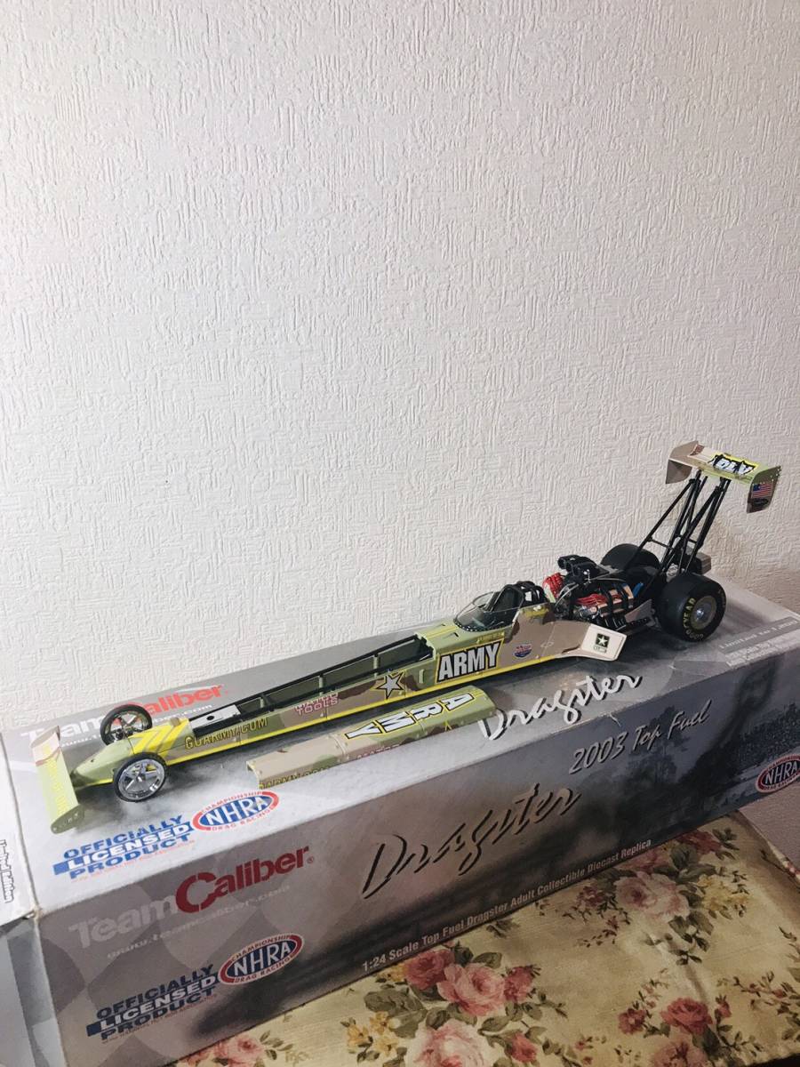1/24 Dragster U.S.ARMY 2003 Top Fuel ドラッグマシン