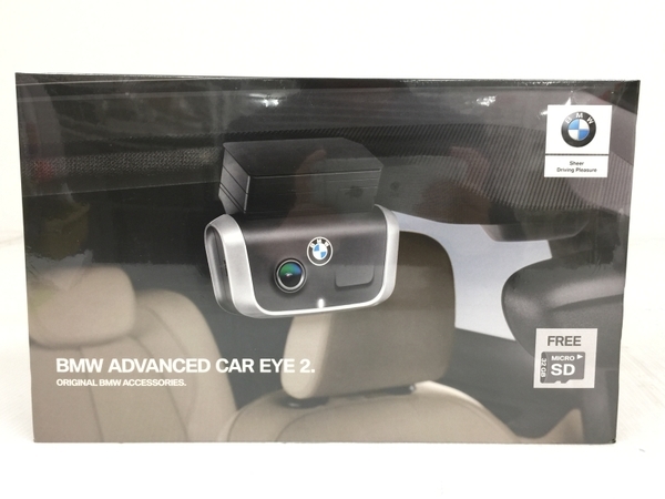 未使用 BMW ADVANCED CAR EYE2 ドライブレコーダー フロント リヤ 前後 カメラ 純正 カー用品 O4537916