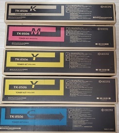 ◆◇KYOCERA 京セラ 純正未使用 TK-8506　4色5本セット◇◆