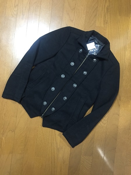 良品✨CIVARIZE シヴァーライズ ナポレオンジャケット 金ボタン 黒 L