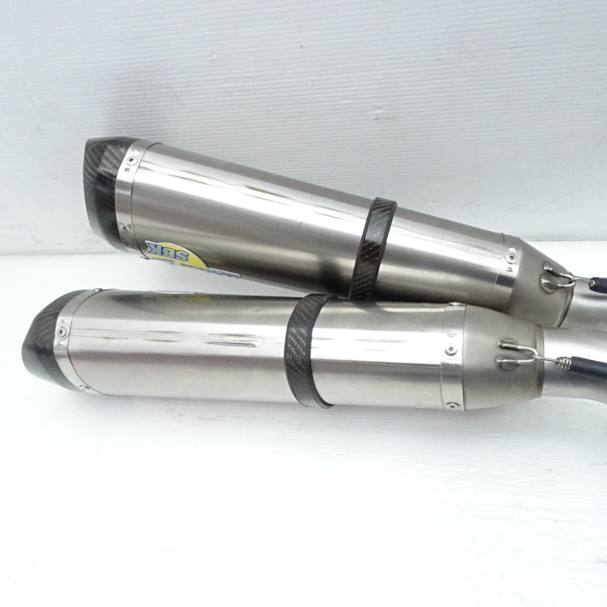 チタン TITANIUM フルエキゾーストマフラー カーボン - 12- ZZR1400