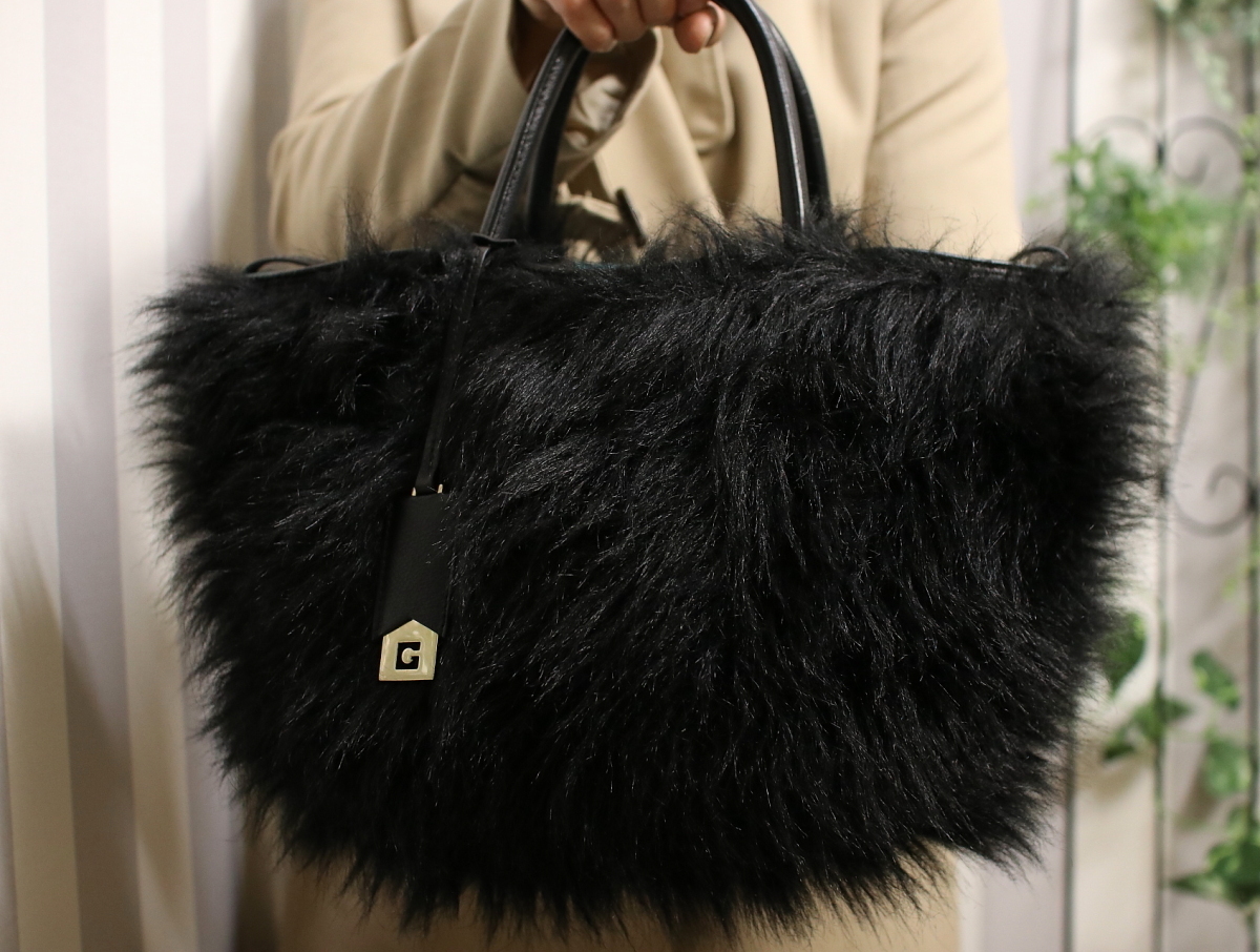 ○未使用○GHERARDINI ゲラルディーニ○ソフティ ナイロン○ファー 