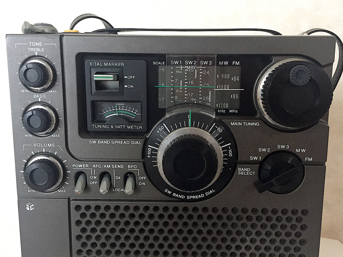【希少】SONY ICF-5900 スカイセンサー #72007 ICF-5900 スカイセンサー SONY ソニー BCLラジオ Skysensor - ラジオ