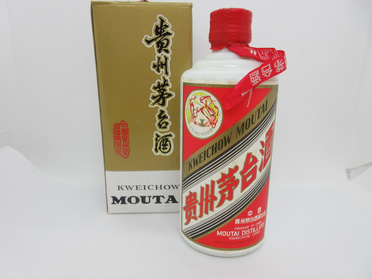 飲料・酒 【未開栓 茅台古酒】1992年入手の天女印貴州茅台酒