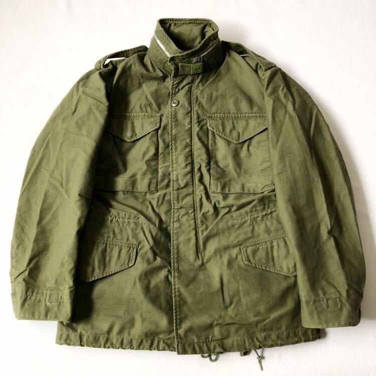 美品! 68年 米軍 M65 フィールドジャケット 2nd アルミジップ S-R