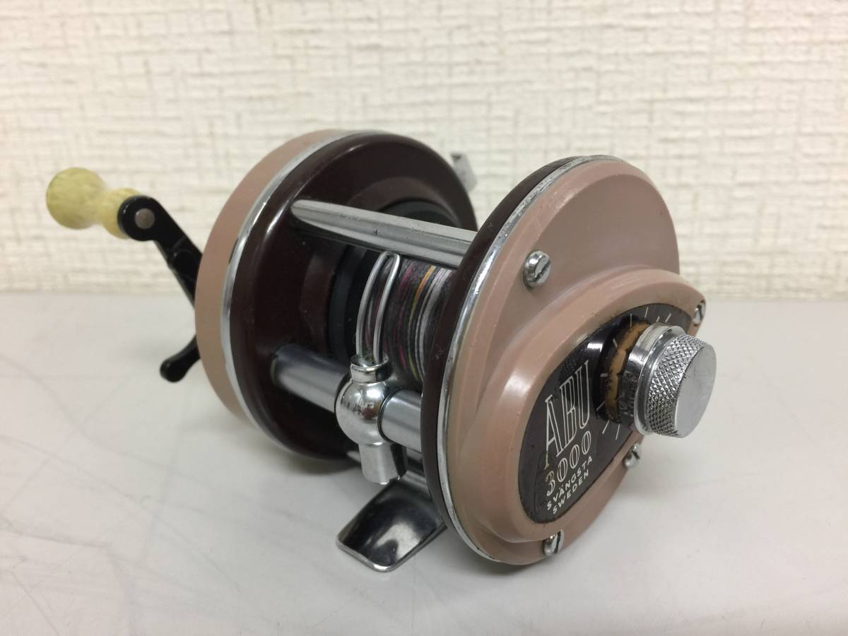 【定番人気】 ABU 3000 アブ オールド ベイトリール 047100 SVANGSTA SWEDEN スウェーデン C3.2(アブガルシア)｜売買されたオークション情報、yahooの商品情報をアーカイブ公開 - オークファン アブガルシア