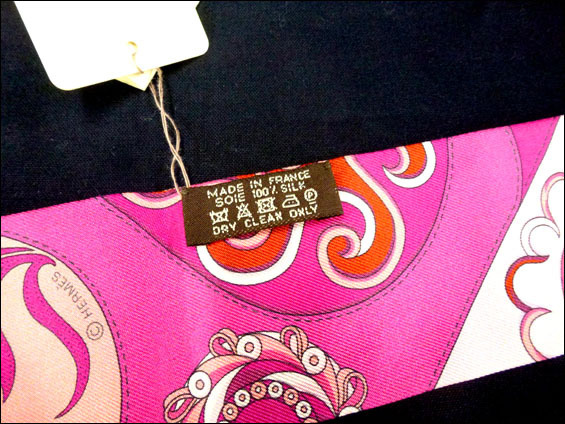 HERMES エルメス トゥイリー ツイリー スカーフ レディース ミニスカーフ 細スカーフ シルク ピンク アクセサリー