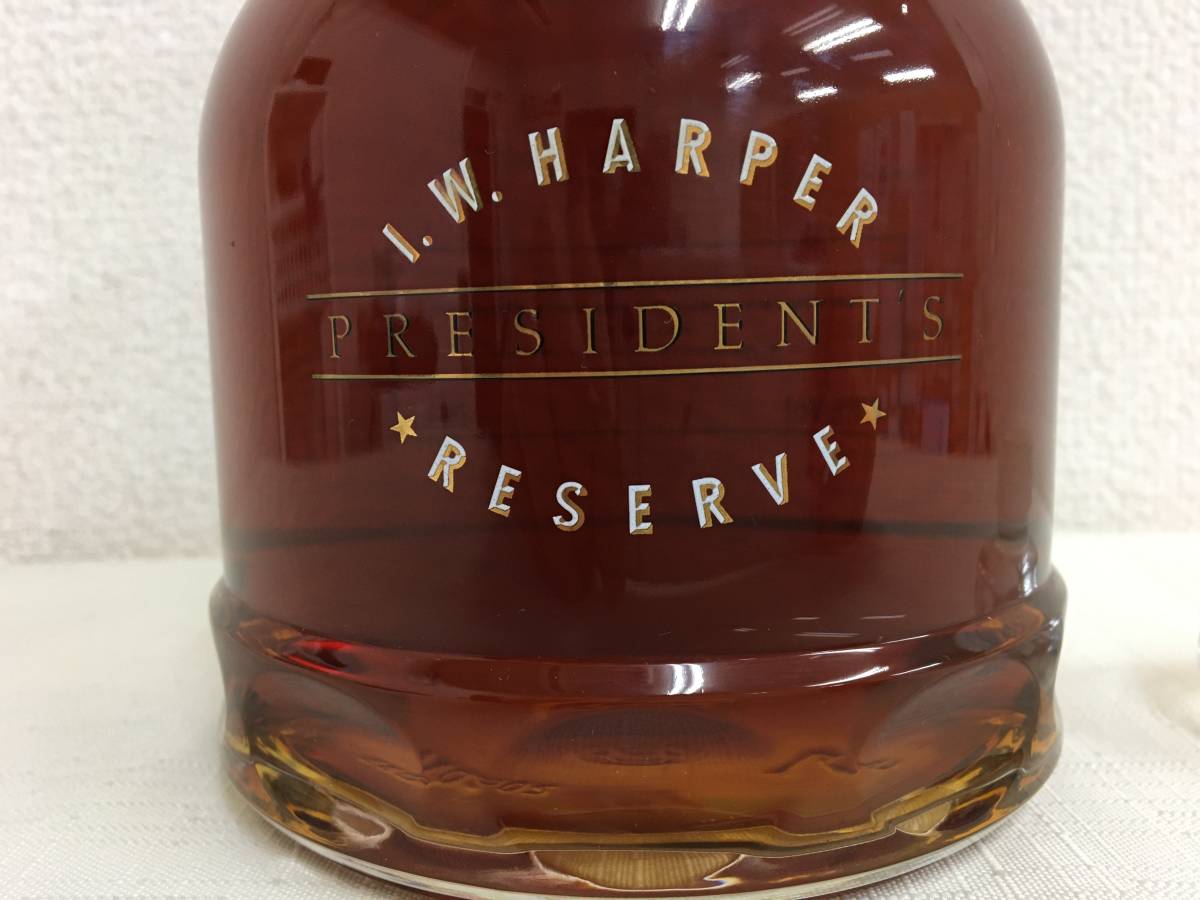 PRESIDENT'S I.W.ハーパー RESERVE I.W. 古酒 ハーパー プレジデント