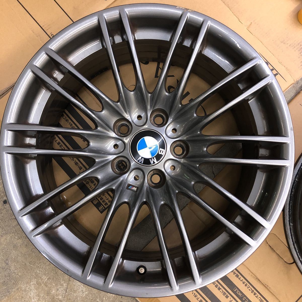 M3 18インチ 8.5J +29 BMW ホイール M4 E92 純正 ・ 9J +27 M2