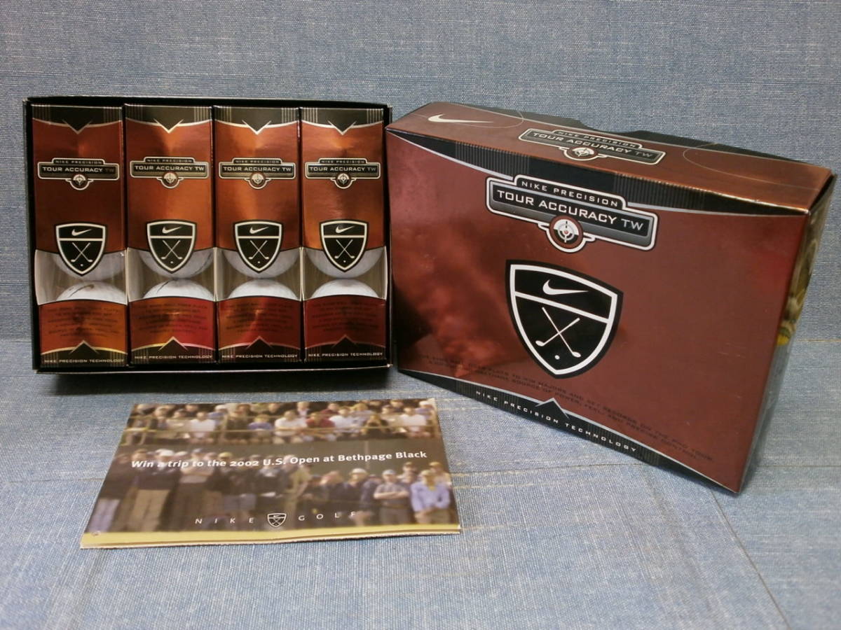 品質保証，定番人気 品 NIKE GOLF TOUR ACCURACY TW タイガーウッズ 全盛期使用球 1ダース 入手困難(1ダース)｜売買されたオークション情報、yahooの商品情報をアーカイブ公開 - オークファン ボール