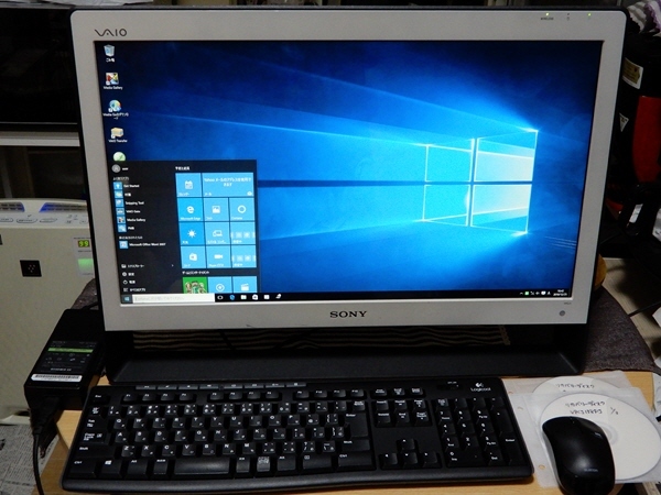■SONY VAIO VPCJ138FJ 21.5型 Windows 10 Core i5 3波W地デジ BD 4GB/1.5TB
