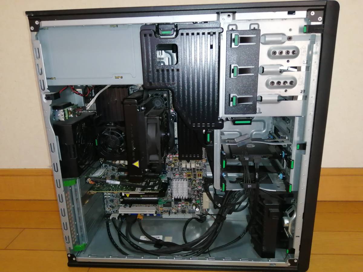 HP Z420 水冷式 Xeon E5-2690(8コア16スレッド)搭載♪/ 新品HP純正 SSD