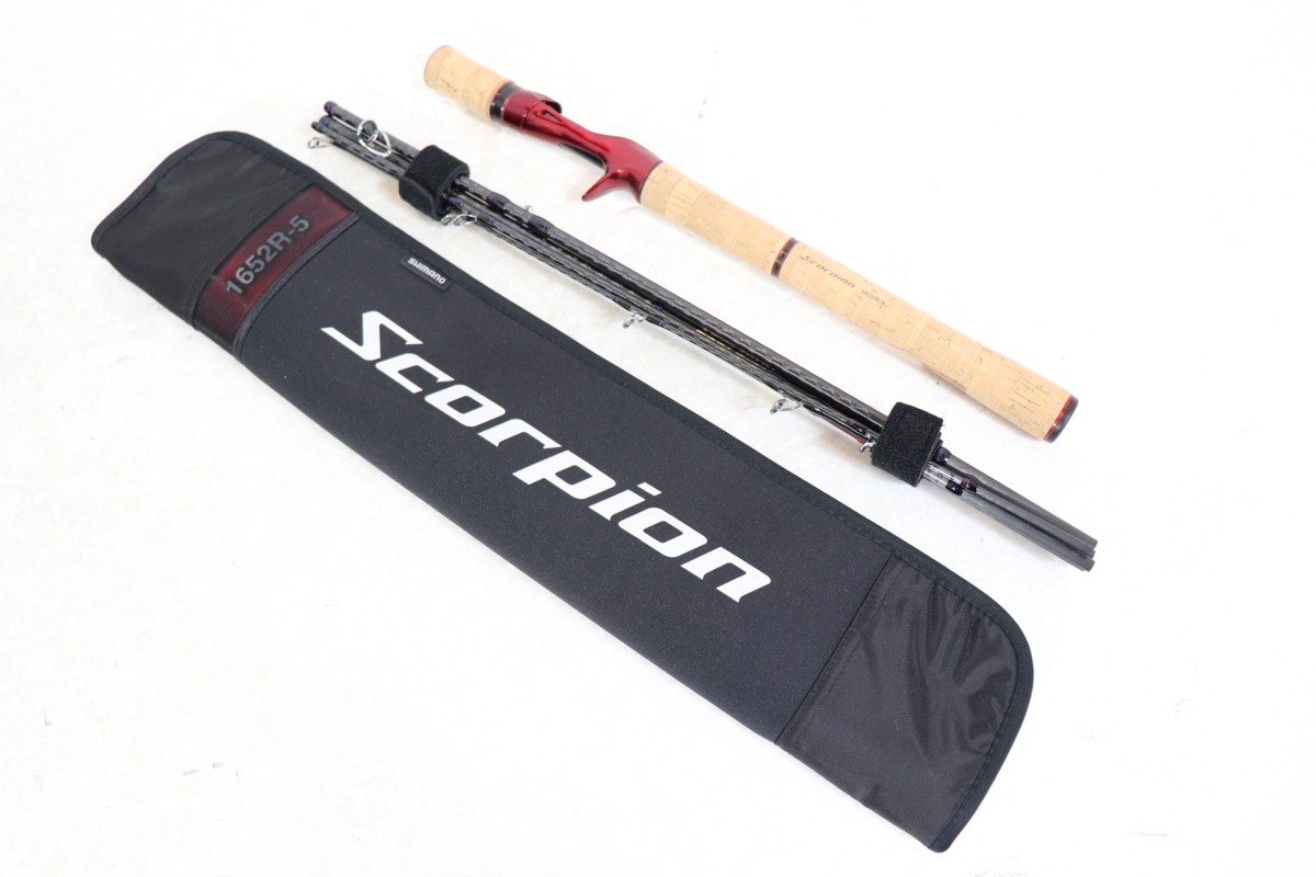 63dt シマノ スコーピオン 1652r 5 19年モデル 5ピースロッド 竿袋 ロッドベルト付属 スポーツ レジャー 売買されたオークション情報 Yahooの商品情報をアーカイブ公開 オークファン Aucfan Com