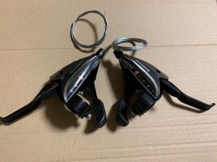 【定番，100%新品】 シマノ ST-EF65 クロスバイク 9速 シフトレバー ブレーキレバー 左右セット 3X9S(シフトレバー)｜売買されたオークション情報、yahooの商品情報をアーカイブ公開 - オークファン シフトレバー