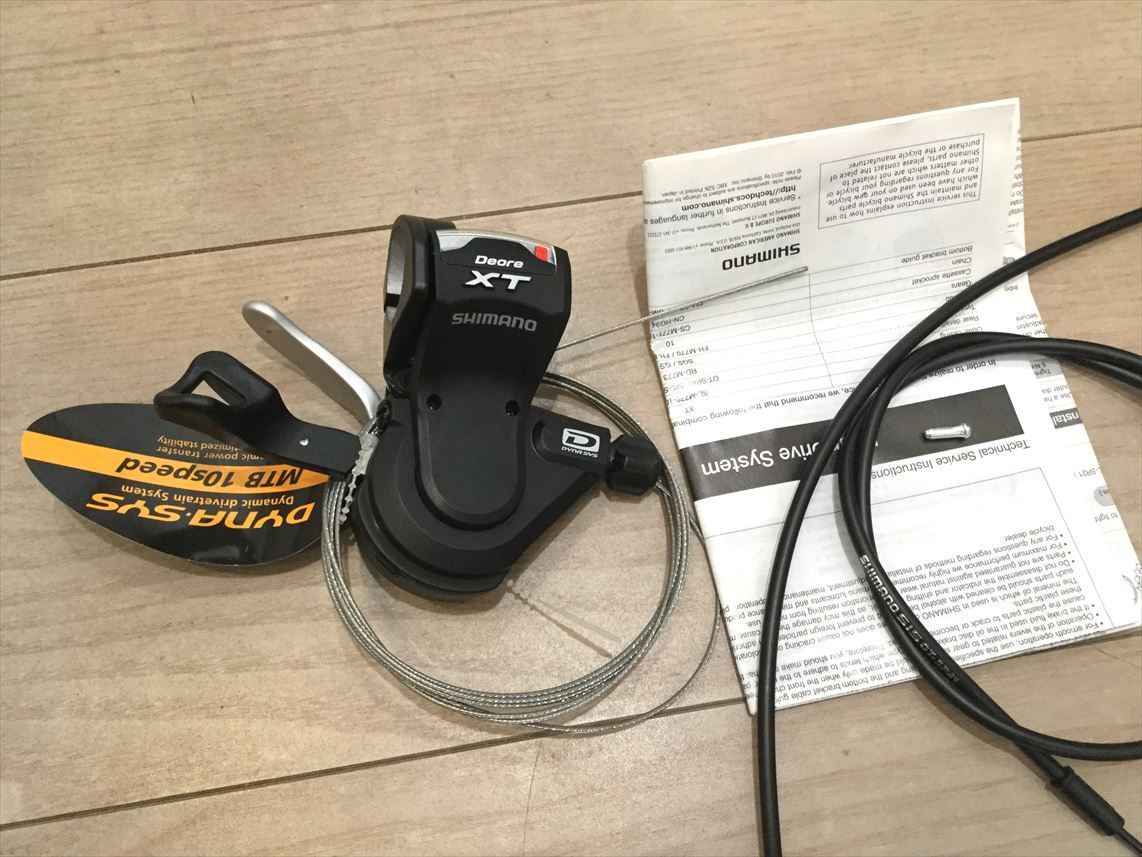  残1 シマノ XT SL-M770-10 右 リア のみ 10速(シフトレバー)｜売買されたオークション情報、yahooの商品情報をアーカイブ公開 - オークファン シフトレバー