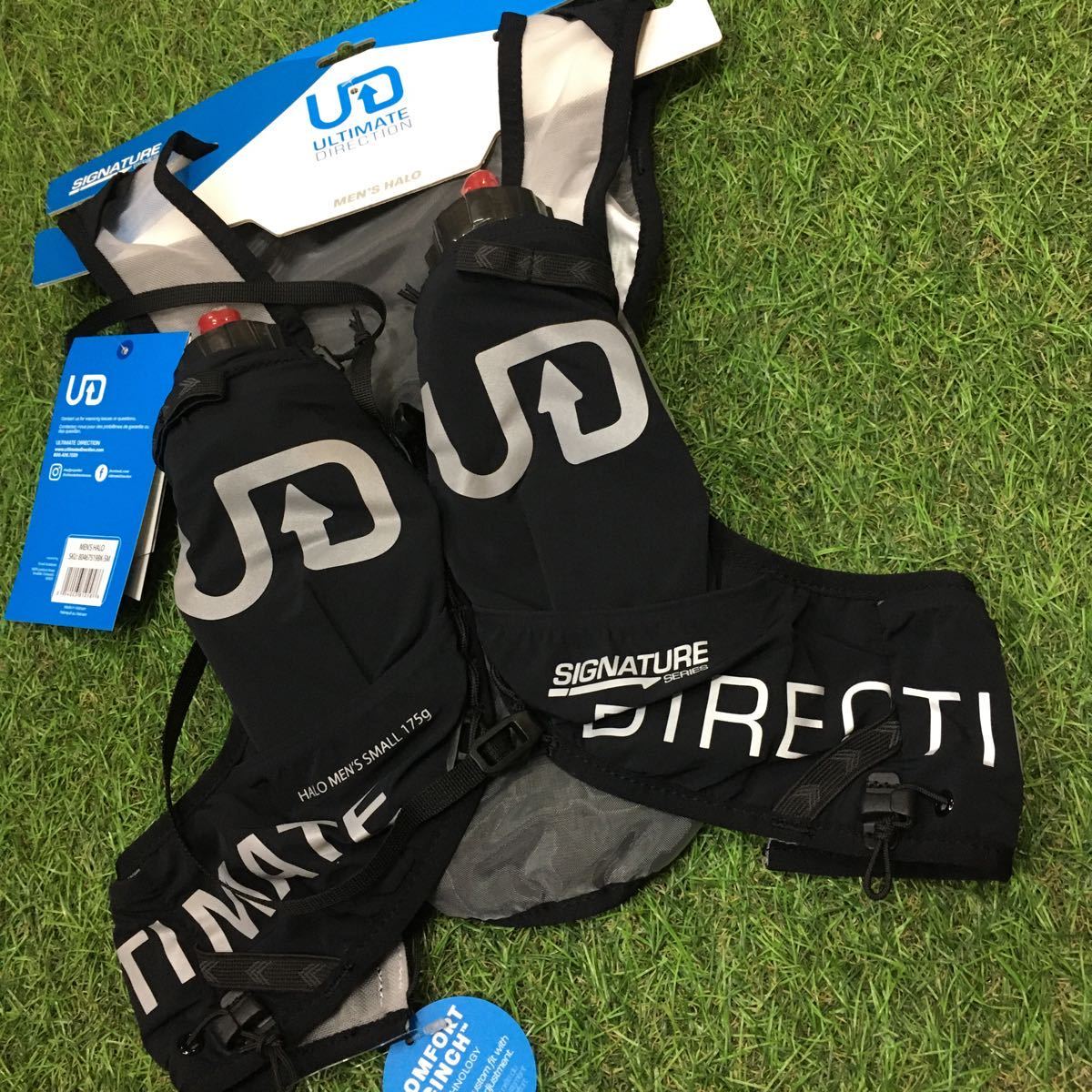 【送料無料，限定セール】 W ES1139 ULTIMATE DIRECTION アルティメイトディレクション トレラン Men's HALO メンズ リュック ベスト トレイルランニング 展示(バックパック)｜売買されたオークション情報、yahooの商品情報を バックパック
