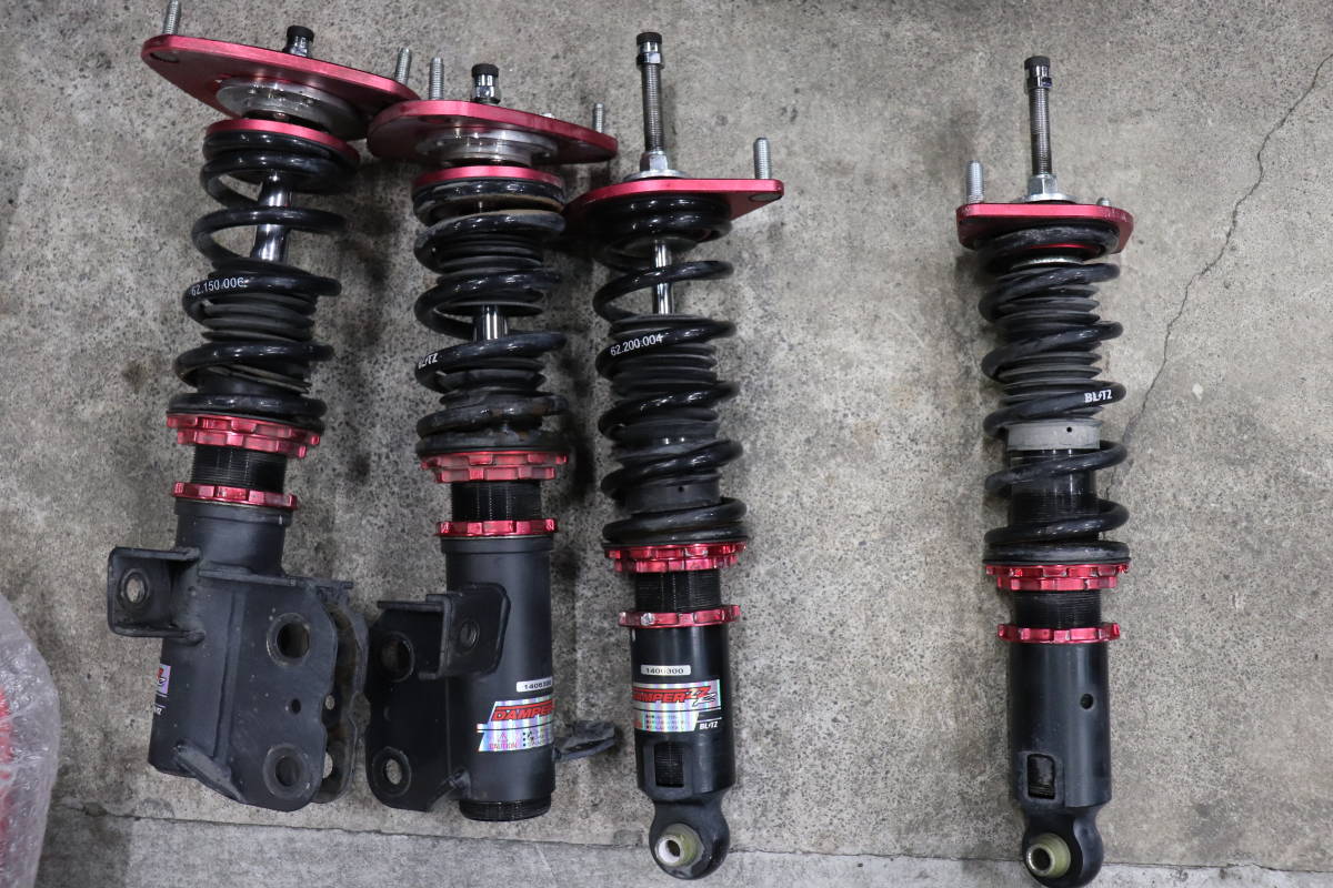 1円スタート売切り】86/BRZ用 BLITZ(ブリッツ) ZZ-R車高調 ジャンク品