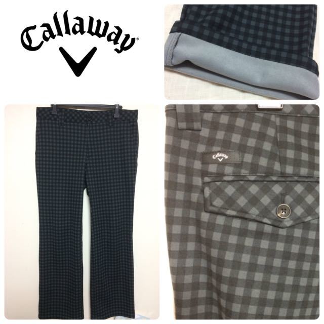 【定番人気，大人気】 秋冬 Callaway 防寒 裏起毛 ストレッチ チェック パンツ スラックス 3L 大きいサイズ GOLF(90cm～)｜売買されたオークション情報、yahooの商品情報をアーカイブ公開 - オークファン パンツ、スラックス