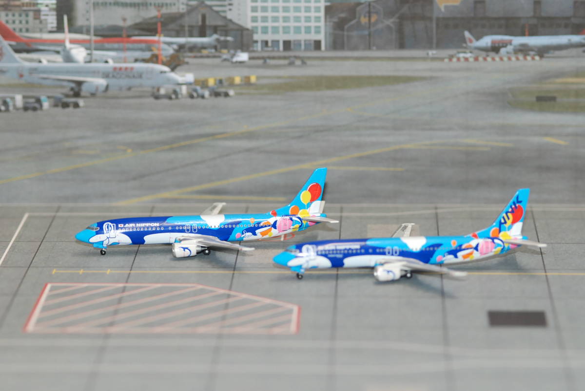 ANK ANA エアーニッポン B737-400 JA391K 1/200