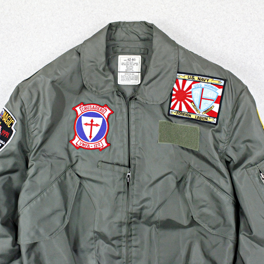 希少 米軍実物！ 美品 GIBRALTAR社製 「ノーメックス」 95年製 CWU-36P 