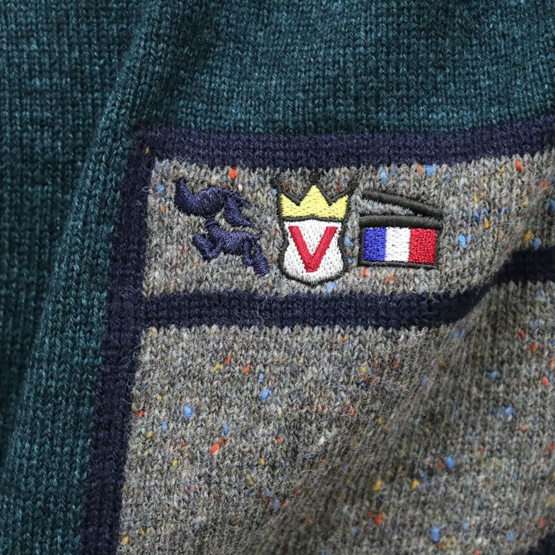 1円/秋冬/VAGIIE/48(L)サイズ/長袖ニット 18-19AW 日本製 ウール混 