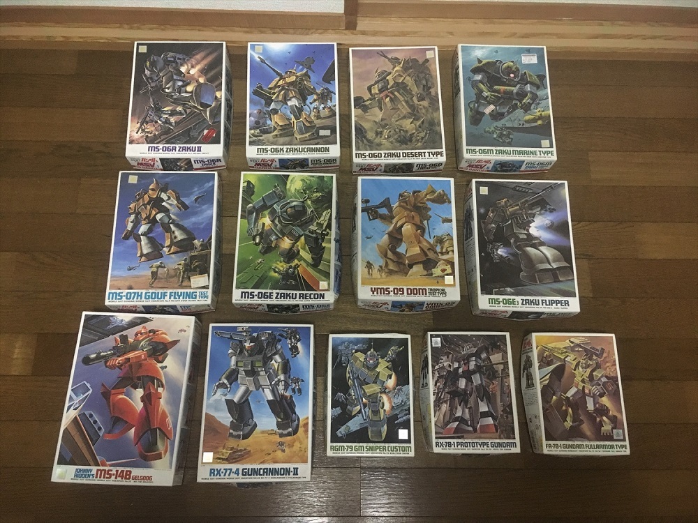 定番，本物保証 未組立 1/144 バンダイ MSV ガンプラ 詰め合わせ セット プラモデル 機動戦士 ガンダム/ザク/グフ/ジム/ドム/ゲルググ/ガンキャノン(機動戦士ガンダム)｜売買されたオークション情報、yahooの商 機動戦士ガンダム