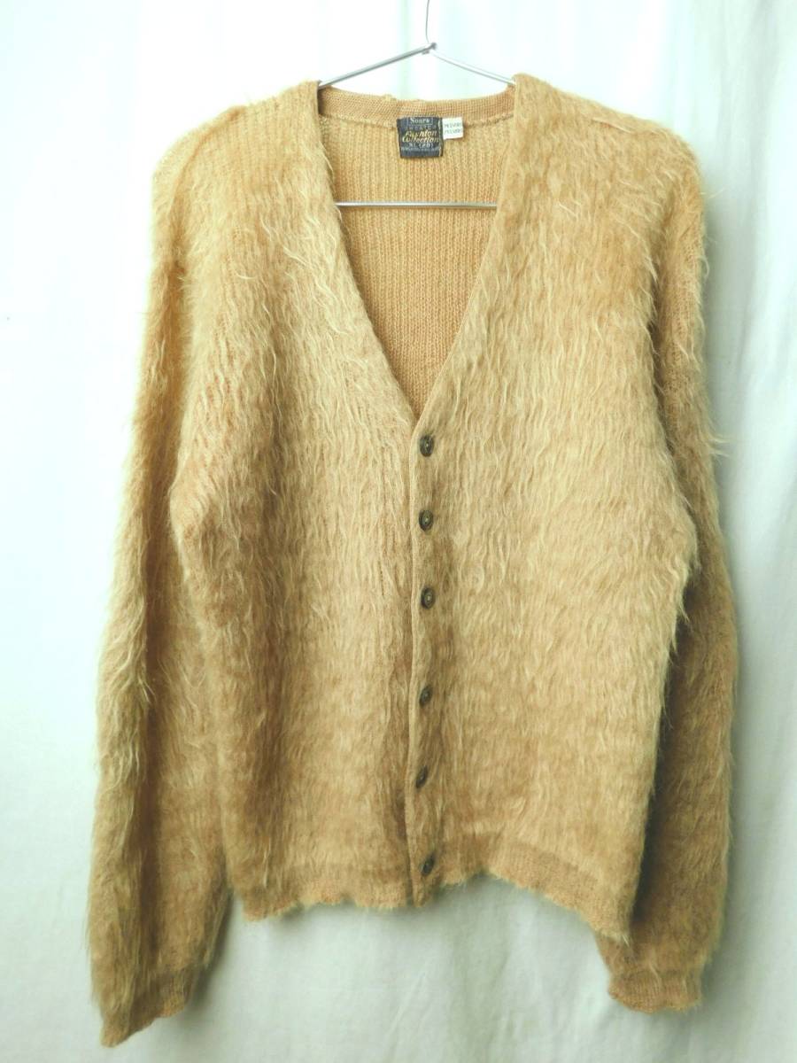 Sears ヴィンテージ モヘアカーディガン モヘア 60s シアーズ Vintage 