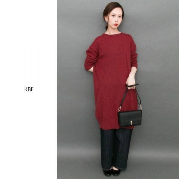 格安，限定セール ケービーエフ KBF/アーバンリサーチ あったかウール オーバーサイズ ニットワンピース E-M 8073(ワンピース)｜売買されたオークション情報、yahooの商品情報をアーカイブ公開 - オークファン 女性用