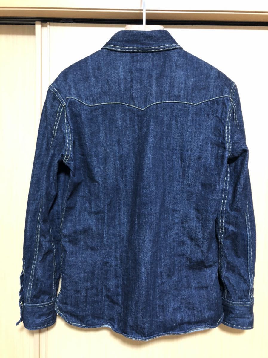THE デニム FLAT ウエスタンシャツ HEAD | フラットヘッド Head 10oz