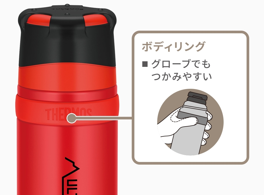 THERMOS(サーモス) : 山専用ステンレスボトル900ml 山専ステンレス