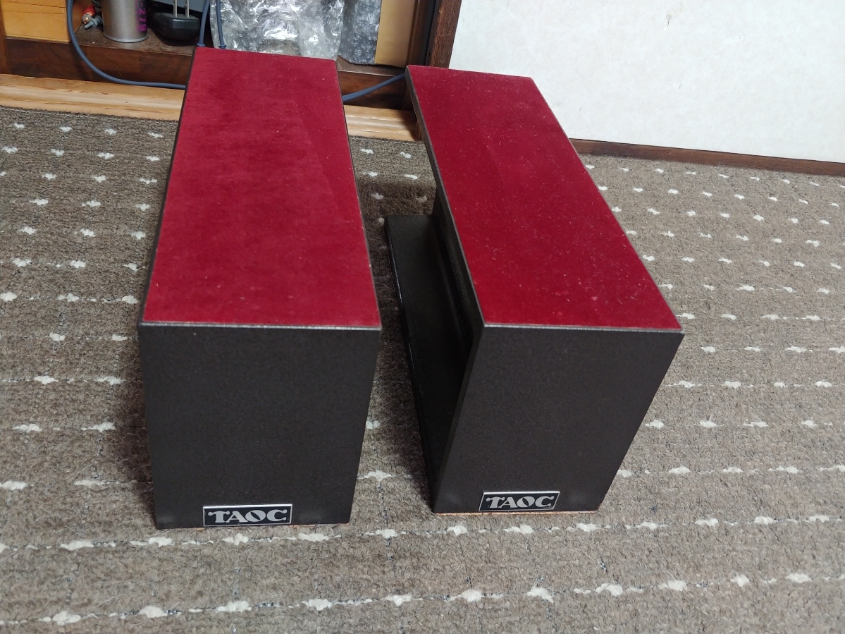 TAOC SPB-300DL スピーカーベース 2個 当時物 希少品TAOC 【公式通販】