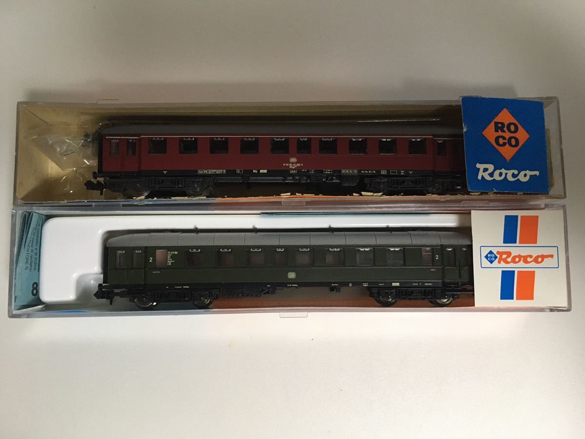 Roco DB ドイツ鉄道 ROCO製タルキスブルー客車 ROCO Yahoo 客車導入 0