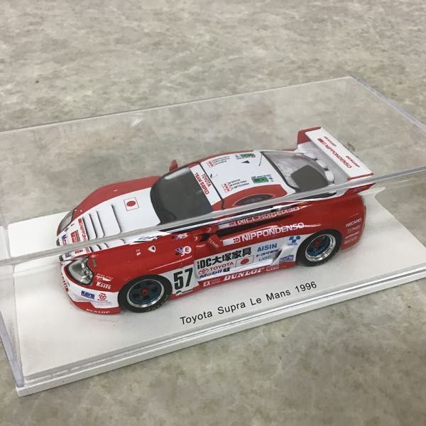 1円～ スパーク 1/43 トヨタ スープラ Le Mans 1996＃57 /ミニカー 1⁄43 1