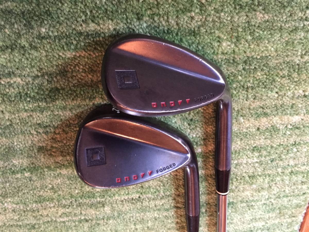 ONOFF ウェッジ FORGED ☆ 48度 黒染め仕上げ 匠ブラック 50度 軟鉄