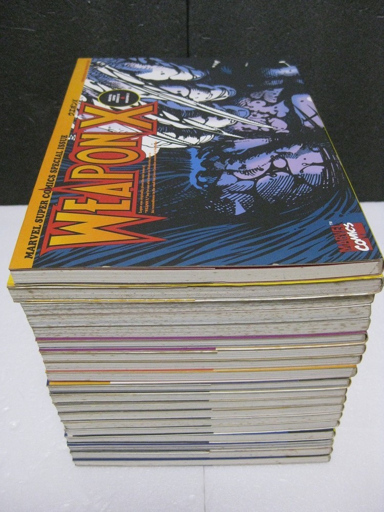 ☆X-MEN エックス-メン 全17巻 アンキャニィ 全1巻 ウェポンX 全1巻